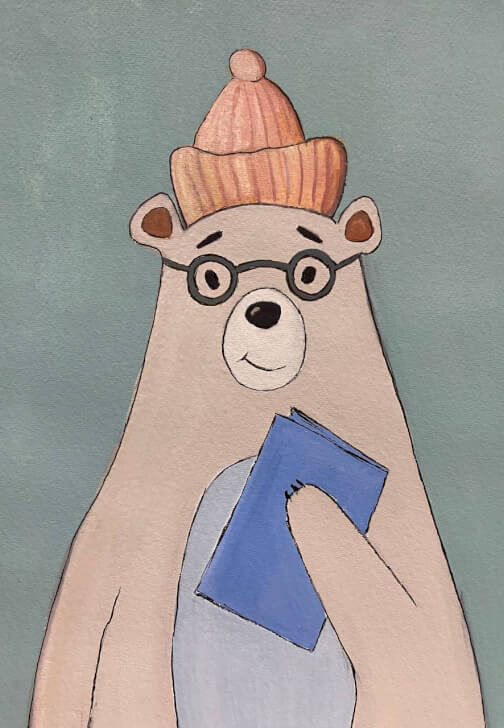 Cartoon Bear Painting