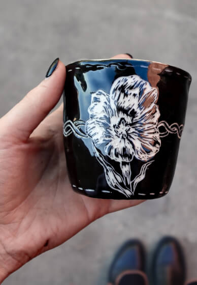 Carve a Ceramic Cup Workshop