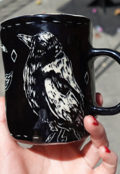 Carve a Ceramic Cup Workshop