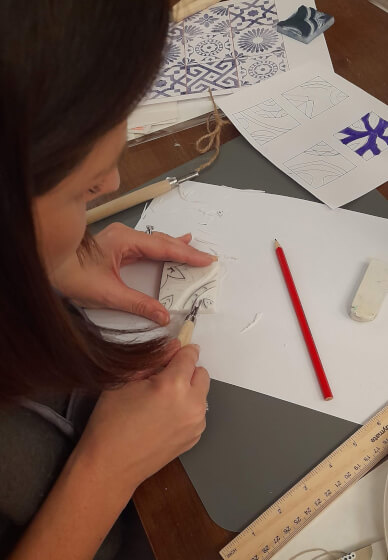 Carve and Create Block Printing Workshop