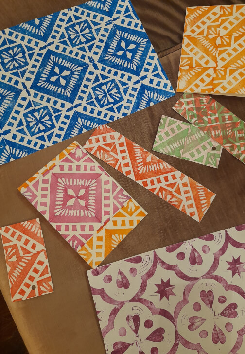 Carve and Create Block Printing Workshop