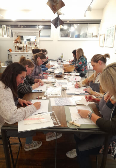 Carve and Create Block Printing Workshop