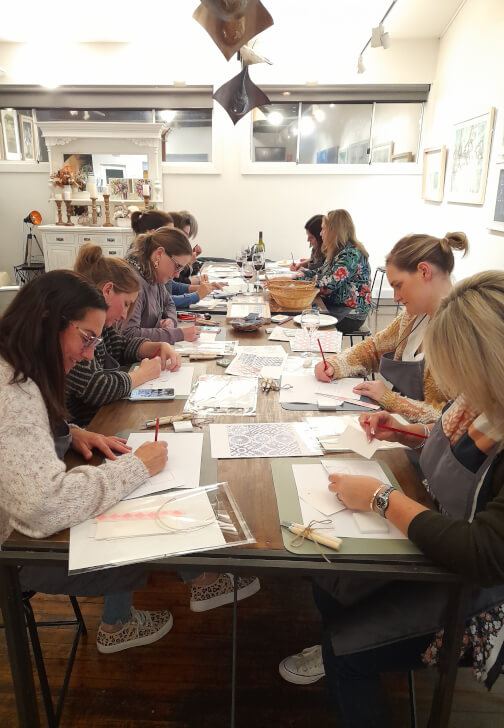 Carve and Create Block Printing Workshop