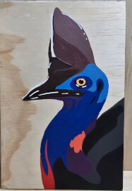 Cassowary Guided Painting Workshop