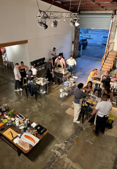 Casual Cooking Class: Beats and Eats