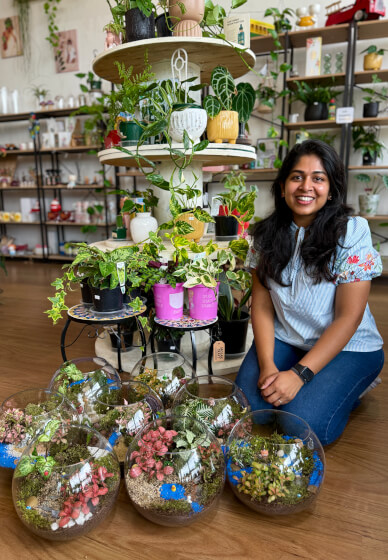 Celebrate Mother's Day with a Terrarium Workshop and Cookie Box