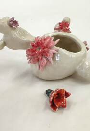Ceramic Flowering Cacti Pot Workshop