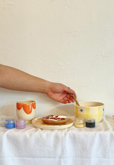 Ceramic Glazing and Sip Class