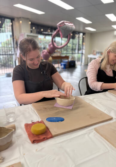 Ceramic Love Heart Mug and Saucer Making Workshop