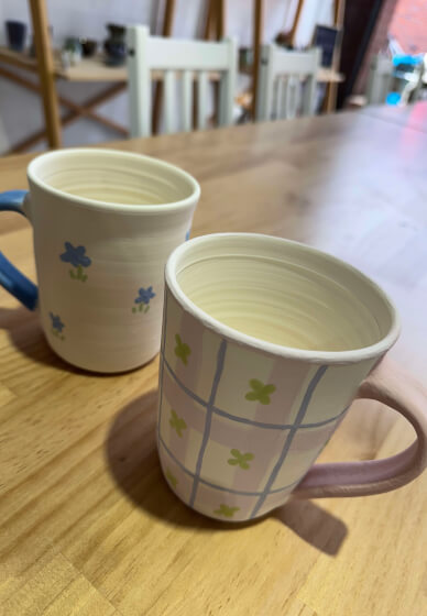 Ceramic Mug Painting Workshop