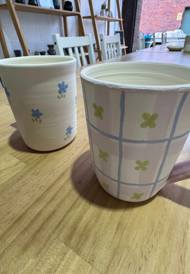 Ceramic Mug Painting Workshop