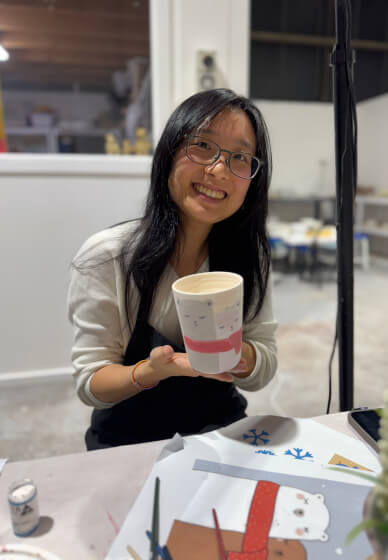 Ceramic Mug Painting Workshop