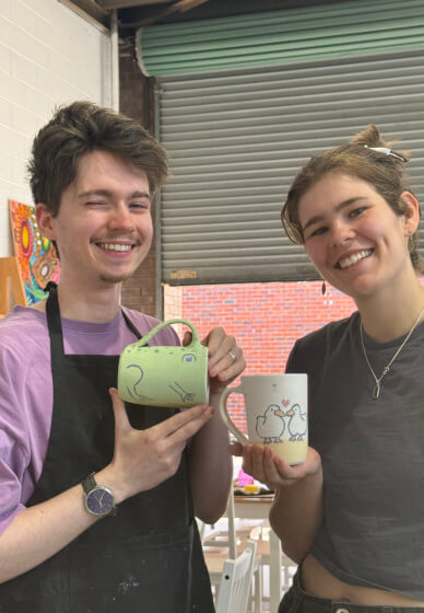 Ceramic Mug Painting Workshop