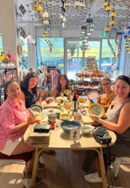 Ceramic Paint and Sip Workshop in Mildura