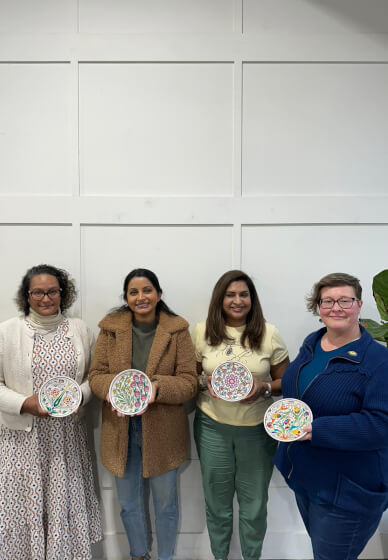 Ceramic Paint and Sip Workshop in Terrigal