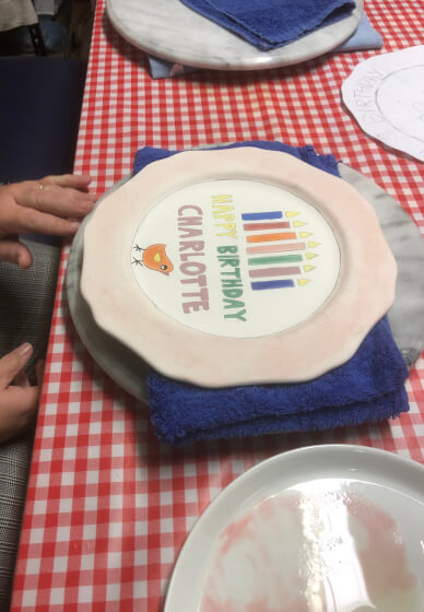 Ceramic Painting Workshop - Course of 10 Sessions