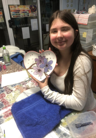 Ceramic Painting Workshop - Course of 4 Sessions