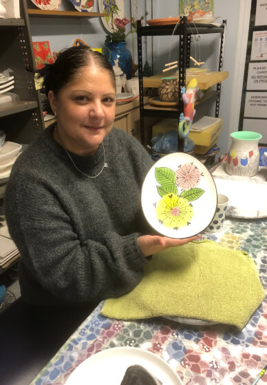 Ceramic Painting Workshop - Course of 4 Sessions