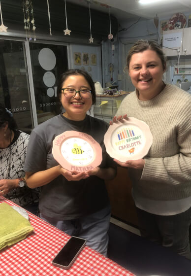 Ceramic Painting Workshop - Course of 10 Sessions