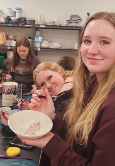 Ceramic Painting Workshop for Teens