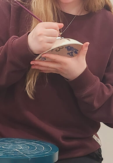 Ceramic Painting Workshop for Teens