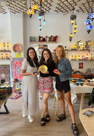 Ceramic Painting Workshop in Hervey Bay