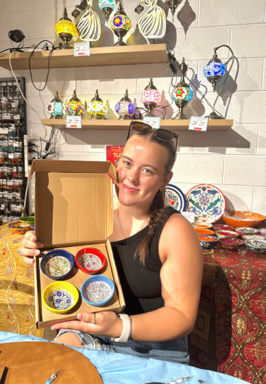 Ceramic Painting Workshop in Moreton Bay