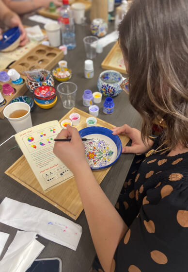 Ceramic Painting Workshop in Penrith
