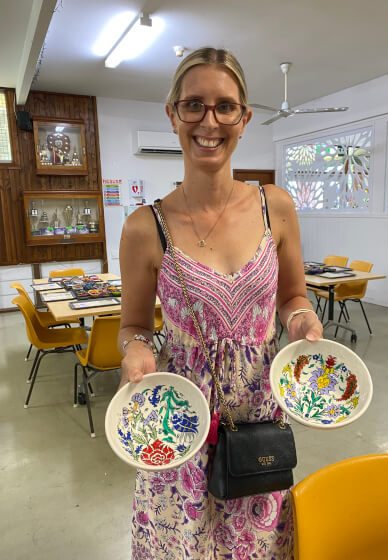 Ceramic Painting Workshop in Penrith