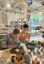 Ceramic Painting Workshop in Port Macquarie