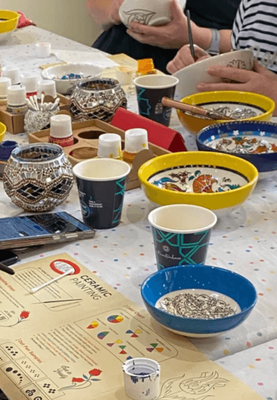 Ceramic Painting Workshop in Toowoomba