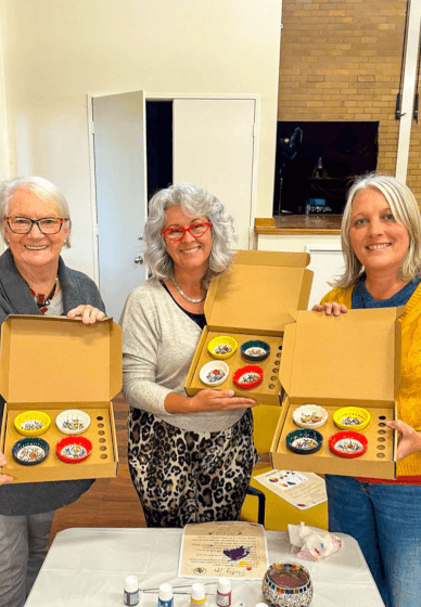 Ceramic Painting Workshop Shepparton