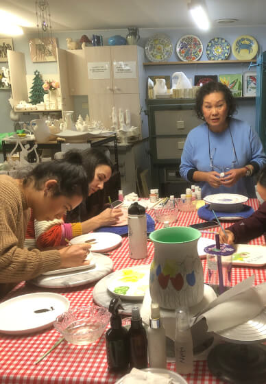 Ceramic Painting Workshop