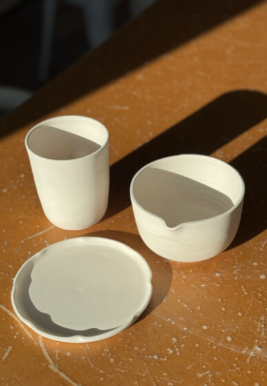 Ceramic Painting Workshop with Matcha