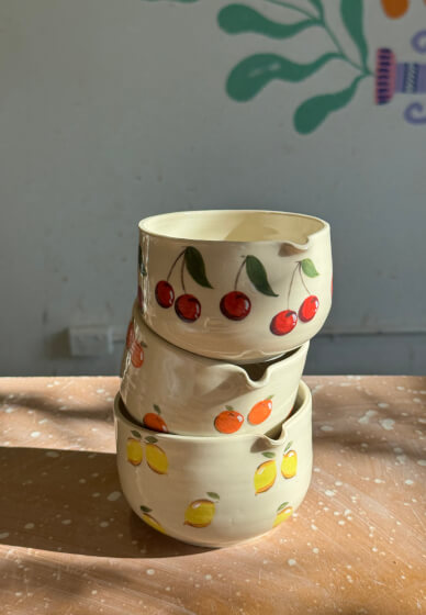 Ceramic Painting Workshop with Matcha