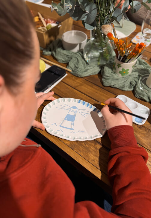 Ceramic Sip and Paint Class