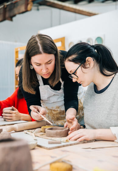 Ceramic Tealight Candle Holder Workshop