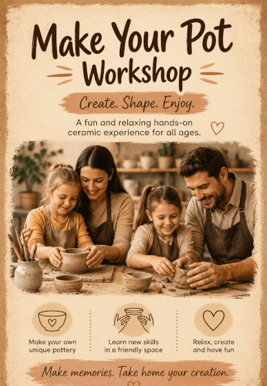 Ceramic Workshop at La'La Art Studio