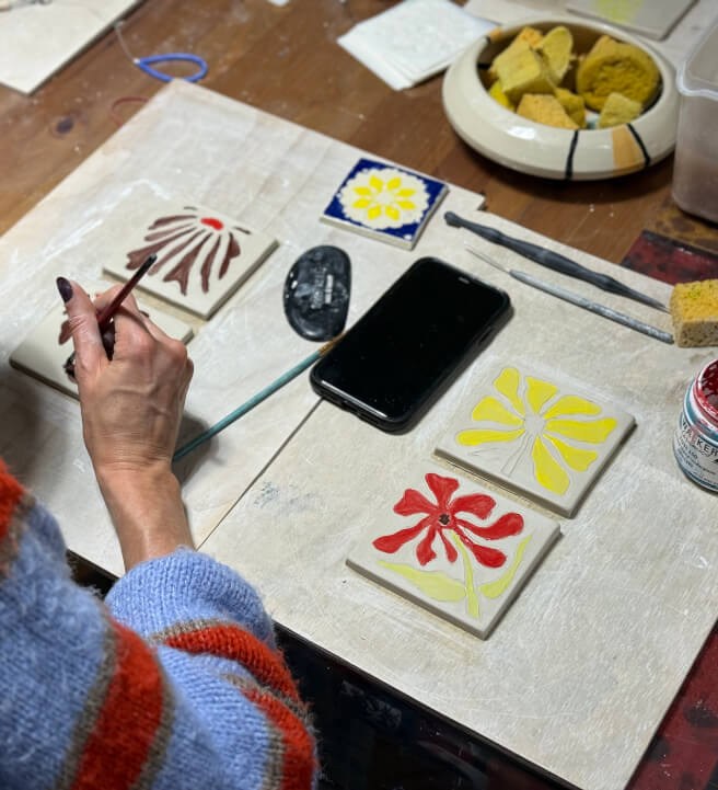 Ceramic Workshop: Handmade Coaster or Tile