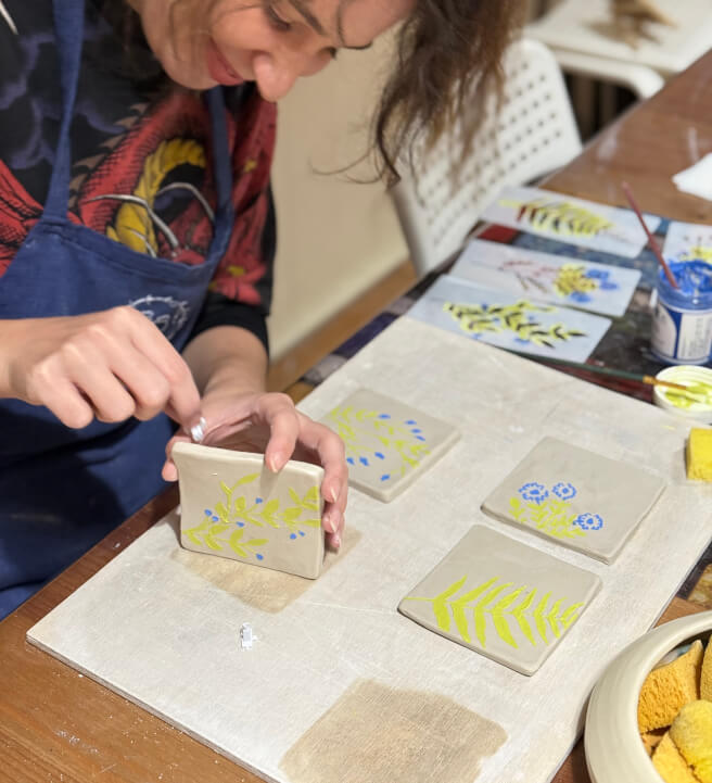 Ceramic Workshop: Handmade Coaster or Tile