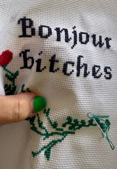Cheeky Cross Stitch Class