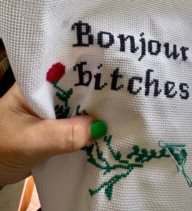 Cheeky Cross Stitch Class
