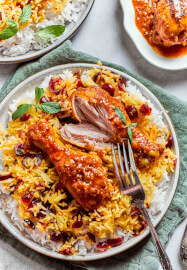 Persian Chicken Rice Cooking Workshop