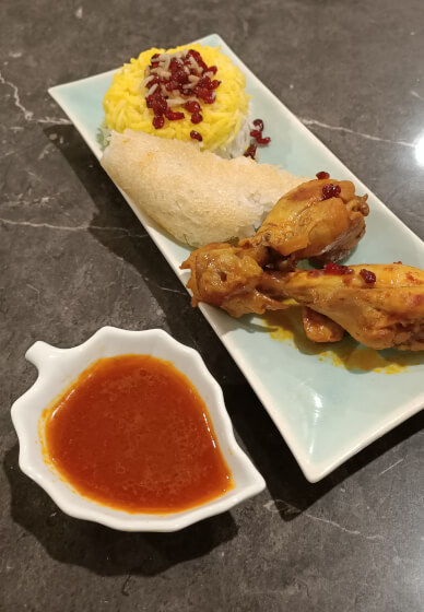 Persian Chicken Rice Cooking Workshop