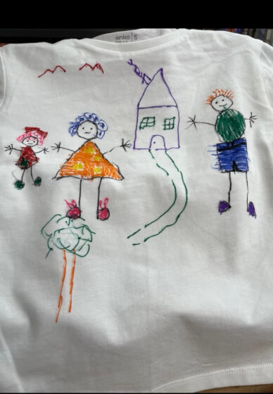 Childrens Tshirt Painting Experience