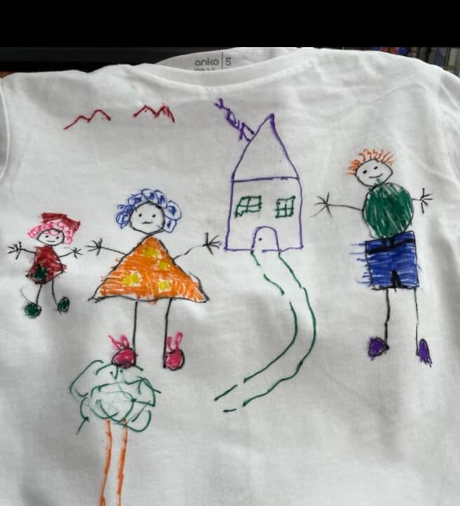 Childrens Tshirt Painting Experience