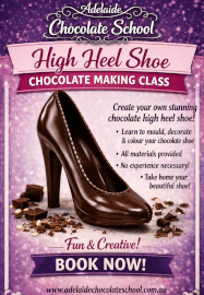 Chocolate High Heel Shoe Making Class