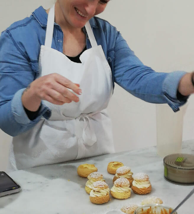 Choux with Praliné Making Class
