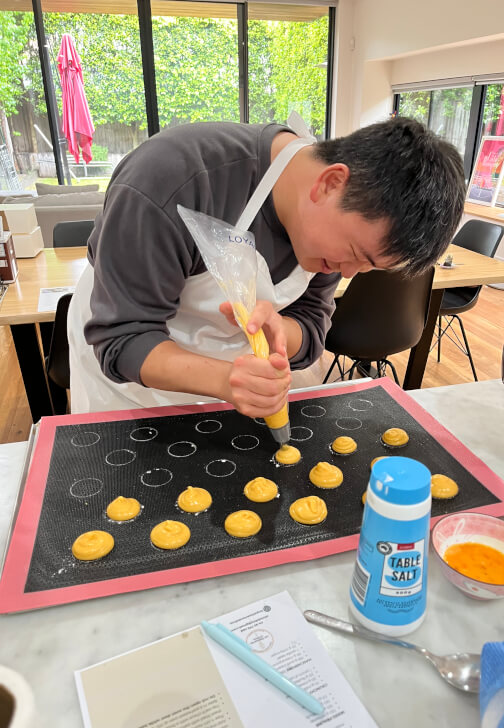 Choux with Praliné Making Class