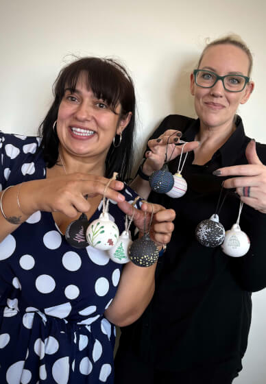 Christmas Bauble Workshop